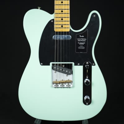 Fender '50s Vintera Modified Telecaster Maple Fingerboard Surf Green (MX21562455) image 1