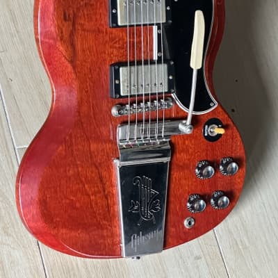 Gibson Les Paul SG Std. VOS '61 Reissue 2008 - super rare & desirable Cherry Nitro finished Custom Shop "Harrison" ! image 1