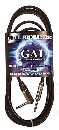CBI American Instrument Cable GA 1 6Ft 1 R Angle image 1