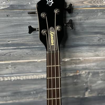 Spector Left Handed Bantam 4 Short Scale 4 String Electric Bass- Black Cherry image 6