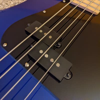 Monoprice Indio Precision Bass Guitar - Free Setup +  Upgraded Alnico 5 Pickups + Gig Bag image 4