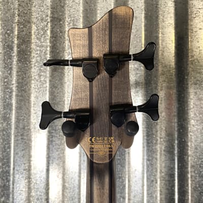Schecter Riot 4 String Bass Inferno Burst Used image 4