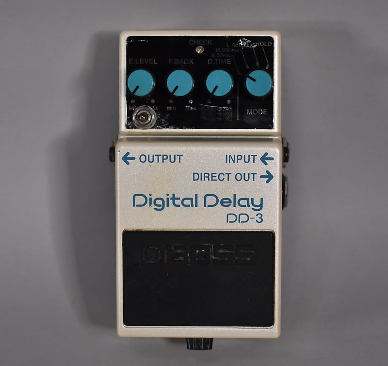 Boss DD3 Keeley Modded Delay Effects Pedal Reverb