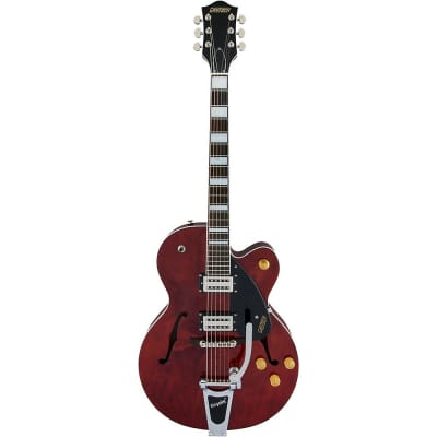 Gretsch Guitars G2420T Streamliner Single-Cutaway Hollowbody Electric Guitar With Bigsby Walnut Stain image 3