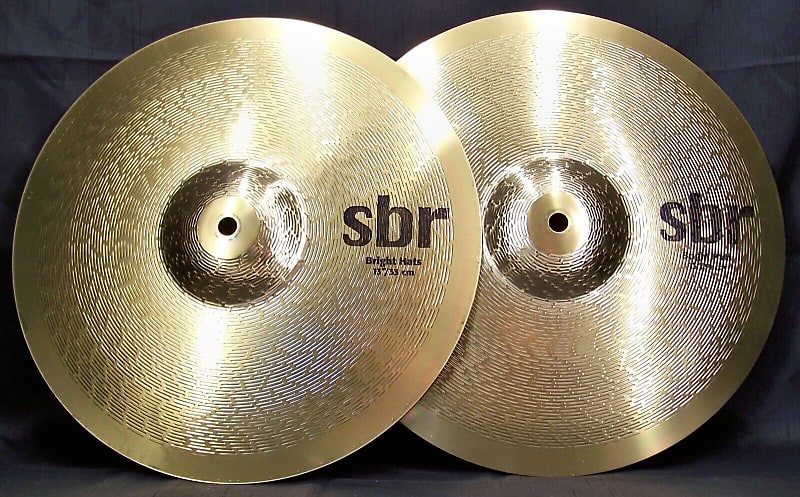 Sabian SBR 13" Bright Hi Hat Cymbals/Model #SBR1302BR/New image 1