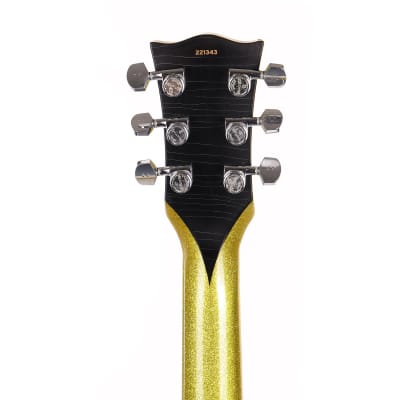 Rock N’ Roll Relics Bruce Kulick Signature Yellow Sparkle Used image 5