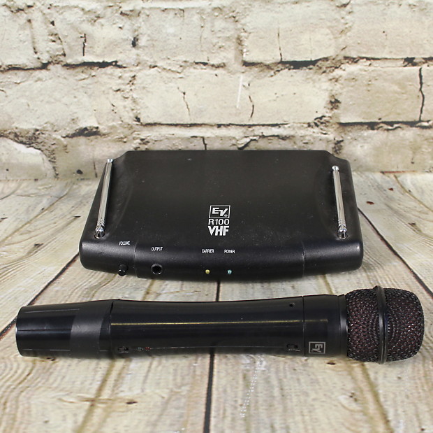 EV R100 VHF Wireless Handheld Microphone System