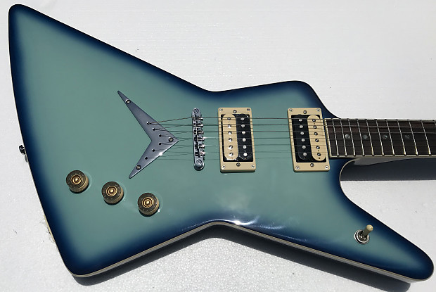 DEAN 7弦ギター Dean ZX Flame Top Electric Guitar Charcoal Burst