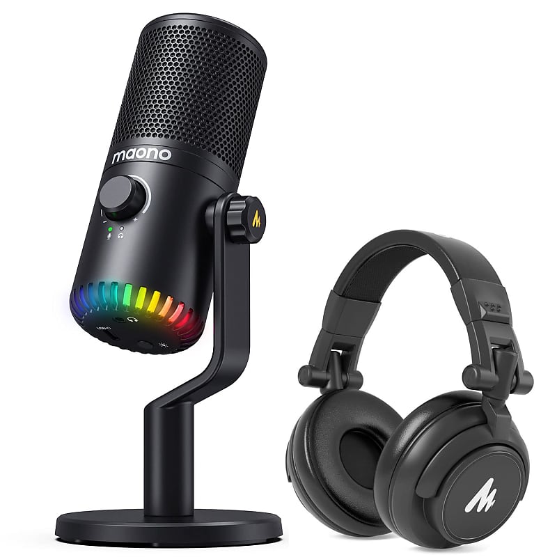 Usb Gaming Microphone, Rgb Computer Mic For Recording Streaming, Podcast,  , Twitch, Zoom Meeting