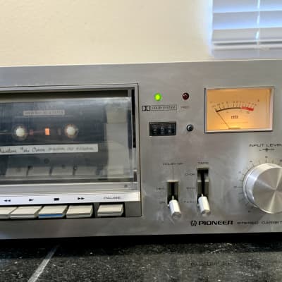 Vintage Pioneer CT-F4242 Stereo Cassette Tape Deck; Tested image 1