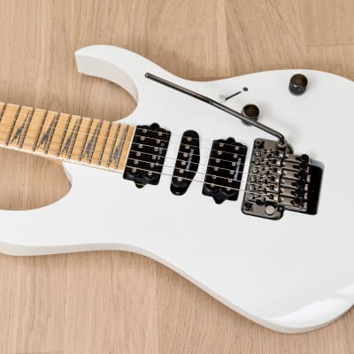 2011 Ibanez Prestige RG2570MZ HSH White w/ Maple Fretboard