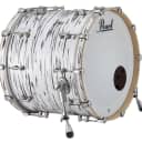 Pearl Music City Custom Reference Pure 20x14 Bass Drum W/ Mount BLACK N WHITE OY
