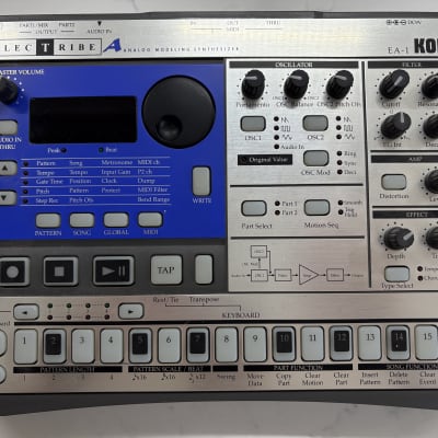 Korg Electribe-A EA-1 Analog Modeling Synthesizer 1999 - Silver