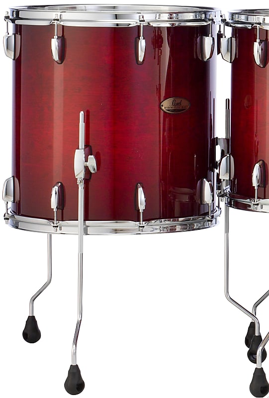 Pearl Session Studio Select Antique Crimson Burst 18x16" Floor Tom Drum Birch/Mahogany Shell Dealer image 1