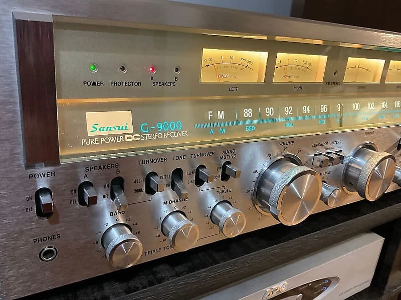 Monster Sansui G9000, 160WPC, Recapped, Serviced, New Lamps, Upgrades, Only One With ALL, Superb Price!  			