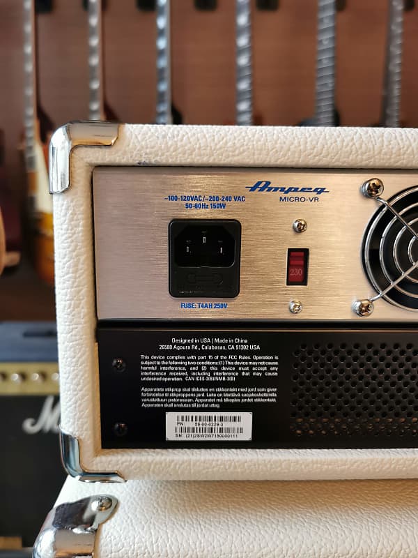 Ampeg MICRO-VR Stack Limited Edition 2022 White | Reverb