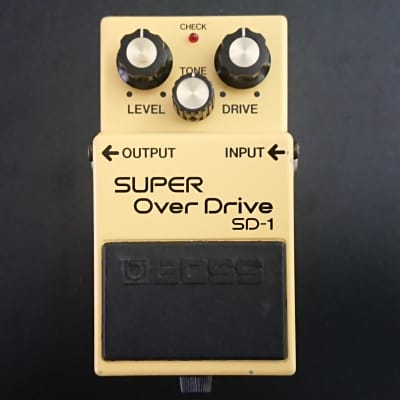 Boss SD-1 Super Overdrive 1981 - 1988 Made In Japan | Reverb UK