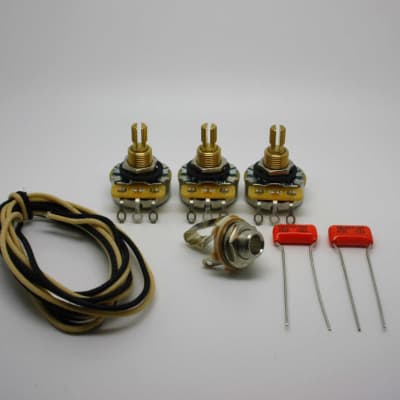 WIRING SUPER KIT FOR FENDER JAZZ BASS AND OTHER J-BASS STYLE BASS GUITAR for sale
