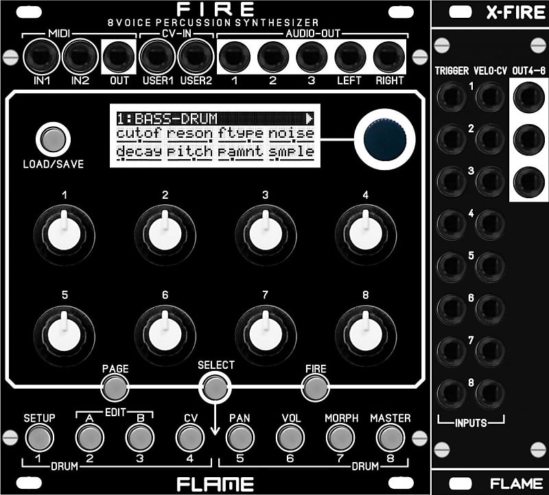 Flame Fire - Drum Synth Module image 1