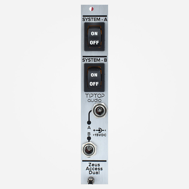Tiptop Audio Zeus Access Dual Miniature Front Panel Power Switches image 1