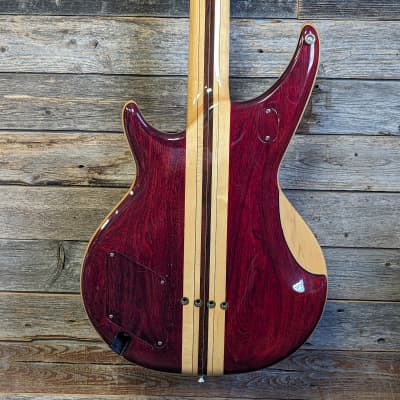 (16498) Daion Power Mark XX-B 4 String Bass '75-'84 - Wine Red image 15
