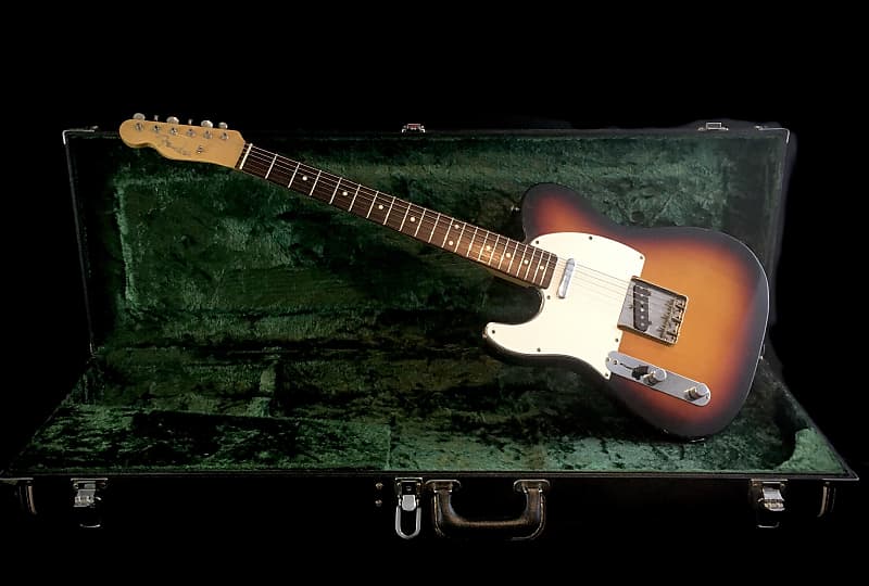LEFTY! Vintage Fender Japan Custom Edition Tele Nitrocellulose Lacquer Sunburst Telecaster Collectors 1 of 1! image 1