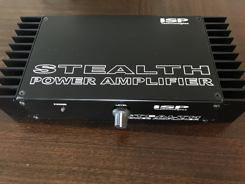 ISP Technologies Stealth Rack Guitar Power Amp Stereo 2x80W Reverb