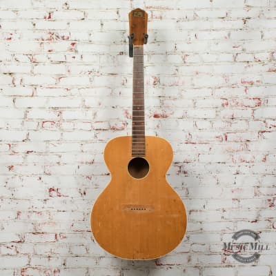 Vintage 1940's Kay K-15 Acoustic Guitar Project w/ Case x8769 (USED) image 2