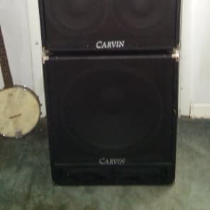 【動作良好】Carvin BR118N-8 ベースキャビネット Carvin Amplifiers BR118 18-Inch Bass Cabinet 8 ohms