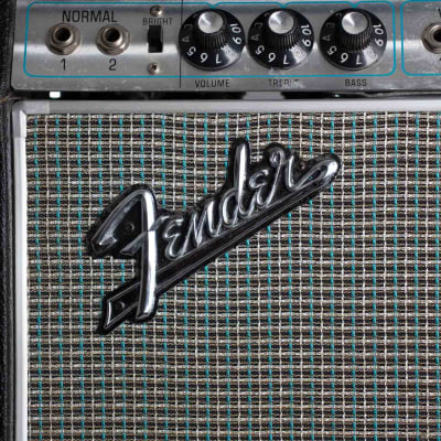 Fender  Vibrolux Reverb Owned and Used by Alex Skolnick Tube Amplifier (1968), ser. #A-11396. image 20