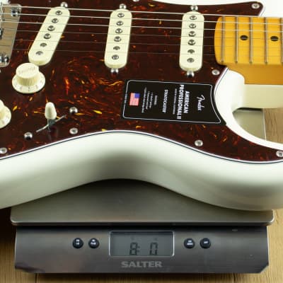 Fender American Professional II Strat Maple Olympic White US23038018 image 4