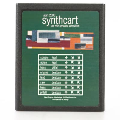 Modified Atari 2600 Synthcart 8-Bit Synthesizer Drum Machine #46078 image 13