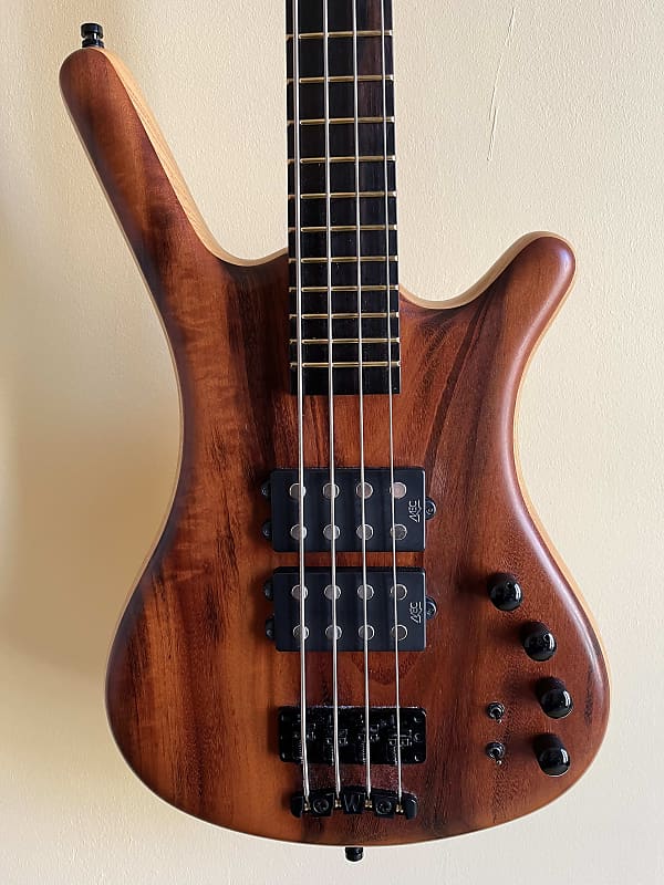 Warwick Corvette $$ Tigerwood Limited Special Edition - Made in Germany image 1