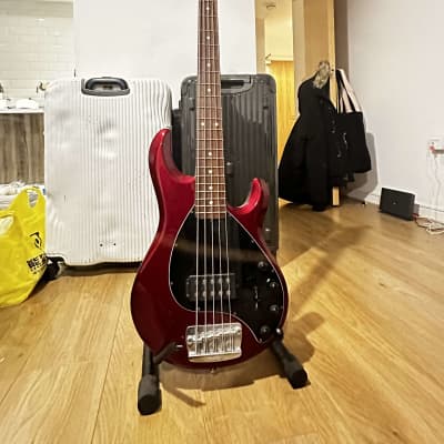 Ernie Ball Music Man StingRay 5 H 2010s - Red Sparkle for sale