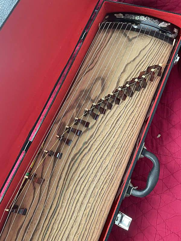 Gu zheng Asian harp Wood Reverb