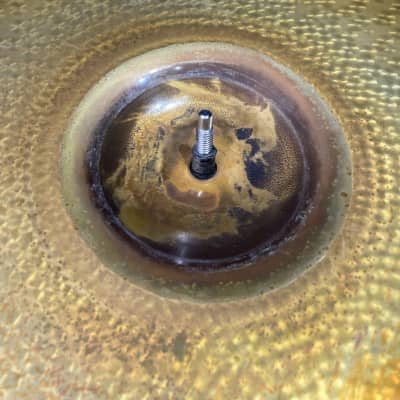 Paiste Scott Rockenfield's Queensrÿche, 18" Rude, 2002 Crash/Ride A, Cracked, Autographed! (#3) 1990s image 15