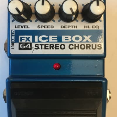 DOD Digitech FX64 Ice Box Stereo Analog Chorus Rare Guitar Effect Pedal image 2
