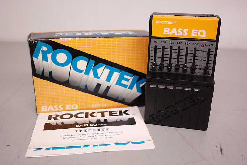 Rocktek BER-01 Bass EQ image 1