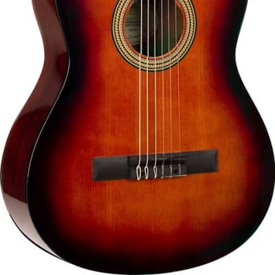 VC204 4/4 - natural Guitare classique format 4/4 Valencia