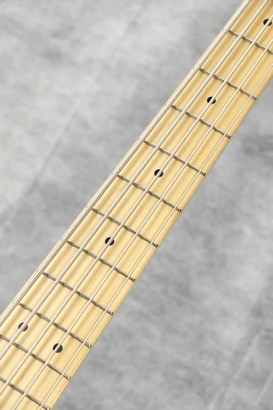 Fender Japan Limited Deluxe Jazz Bass V Arctic White [12/08]