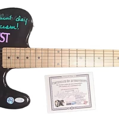 Linda Blair Autographed Signed Exorcist Custom Graphics Guitar ACOA image 3
