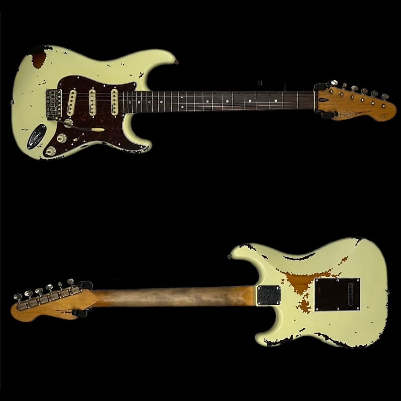 Vintage V6 limited S Style Relic Electric Guitar in