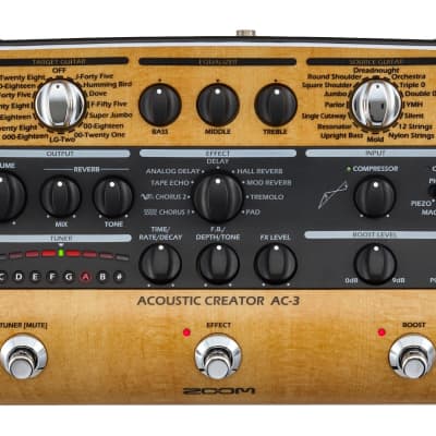 Zoom AC-3 Acoustic Creator | Reverb