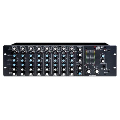 Ashly Mx-508 Eight Input Stereo Rack-mountable Mic / Line Mixer image 1