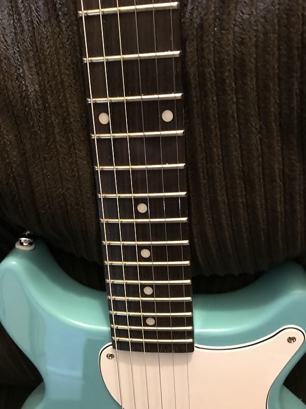 Harley Benton DC Junior Fat Neck 2033 Benton Blue | Reverb