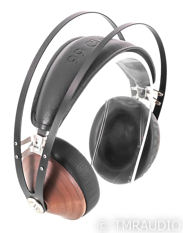 Meze Audio Classic 99 Closed Back Headphones; Walnut Silver | Reverb