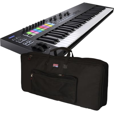 Novation Launchkey 61 MK3 Keyboard Controller - Carry Bag Kit