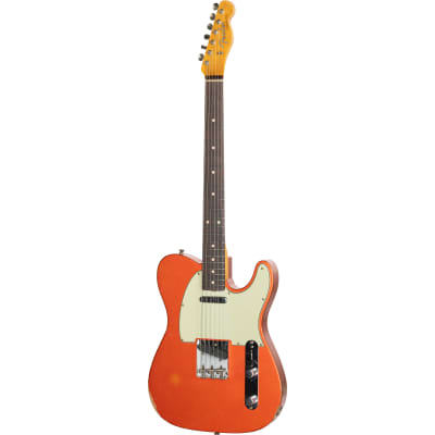 Fender Custom Shop 60’s Telecaster Relic Electric Guitar - Candy Tangerine image 6