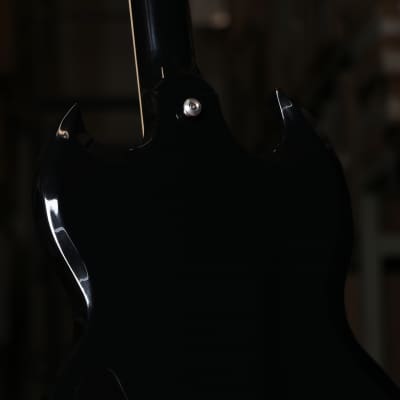 Gibson SG Standard Electric Guitar in Ebony with Soft Shell Case image 8