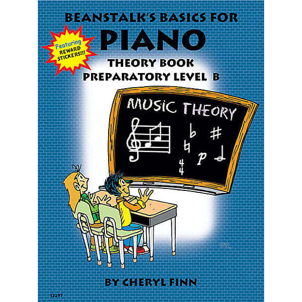 Beanstalk's Basics For Piano - Theory Book, Prep Level B image 1